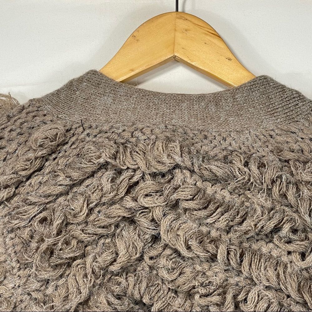 J. Jill Loop Kint Shaggy Bohemian Cardigan - Picture 7 of 8